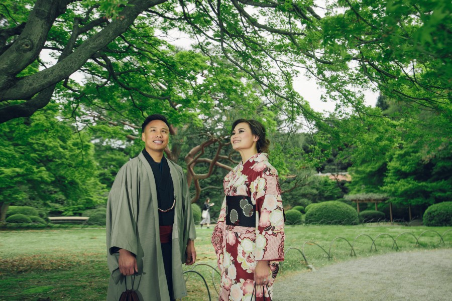 J: Massive cherry blossoms in Tokyo during Malay couple’s pre-wedding by Lenham on OneThreeOneFour 17