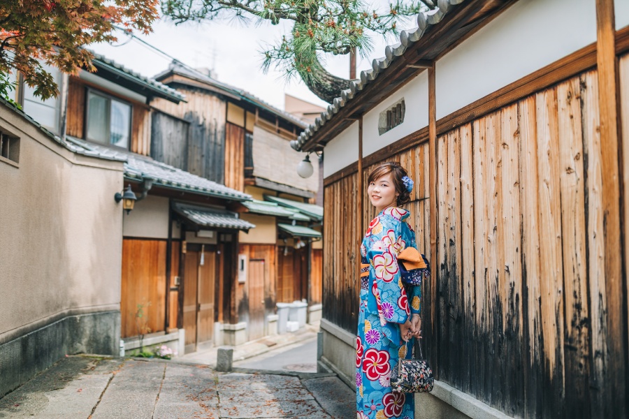 日本京都東山區，法觀寺八坂塔 和服拍攝 by Shu Hao on OneThreeOneFour 0