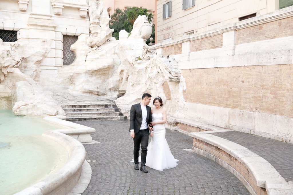 義大利婚紗拍攝 -  特萊維噴泉 by Katie on OneThreeOneFour 8