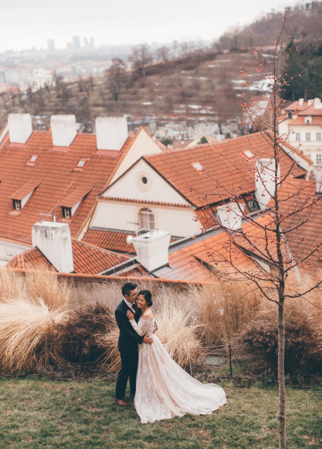M&B: Prague Fairytale Pre-wedding Photoshoot  by Nika on OneThreeOneFour 29