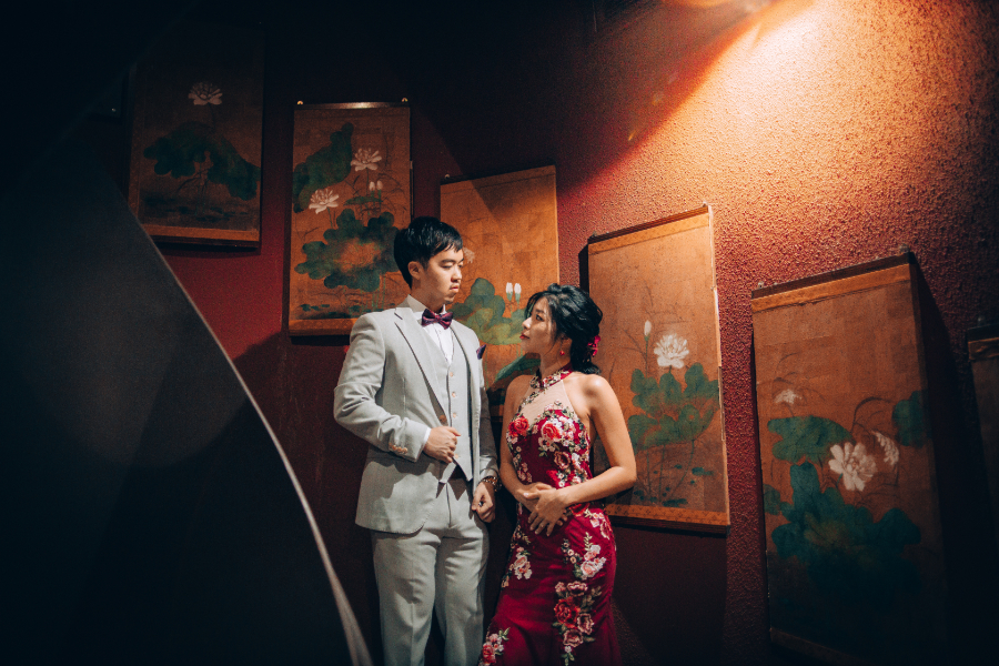 A & N - Singapore Oriental Pre-Wedding Shoot at Sum Yi Tai with Cheongsam by Cheng on OneThreeOneFour 13