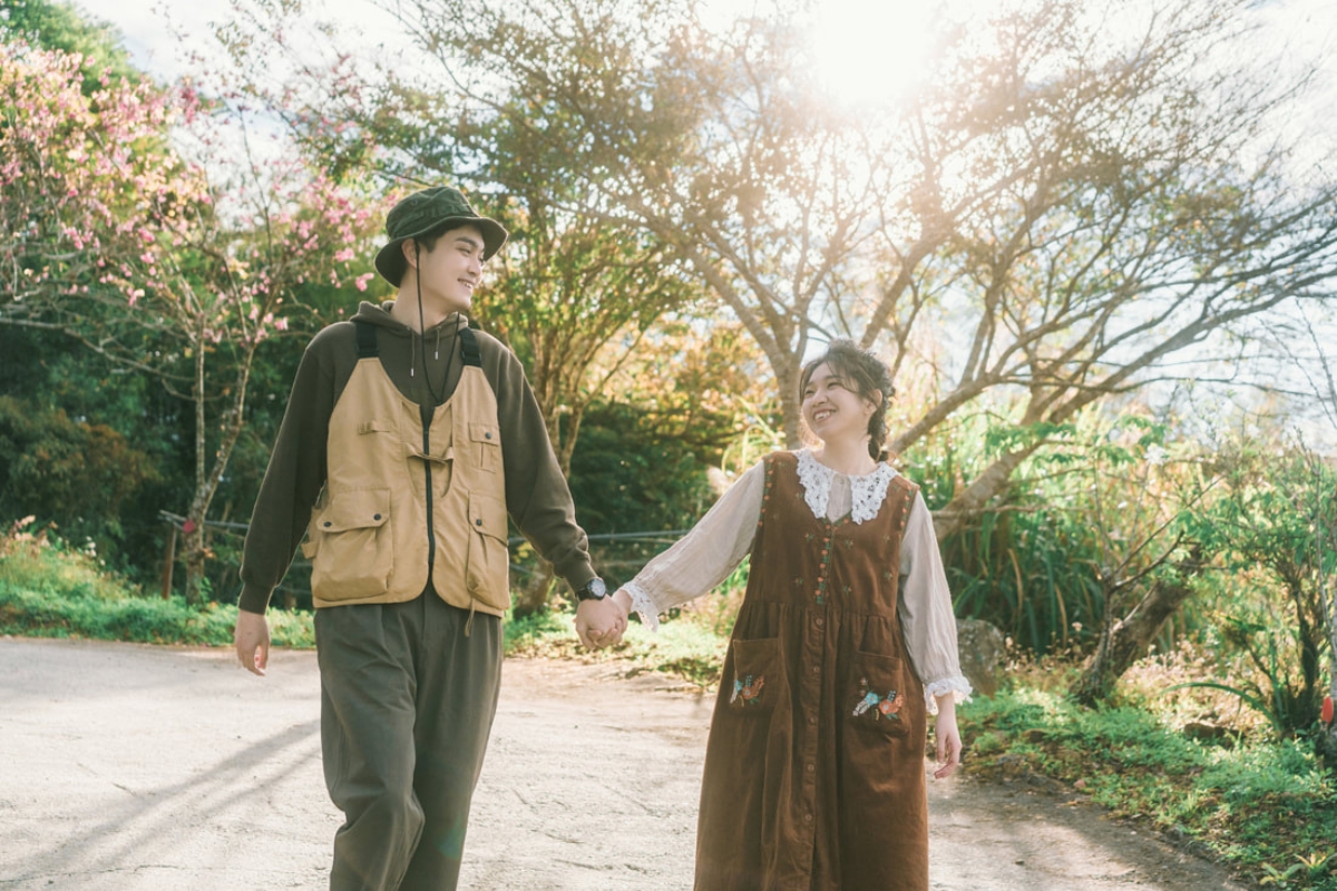 Taiwan Pre-Wedding Photoshoot Countryside Forest Misty Bridges by  on OneThreeOneFour 8