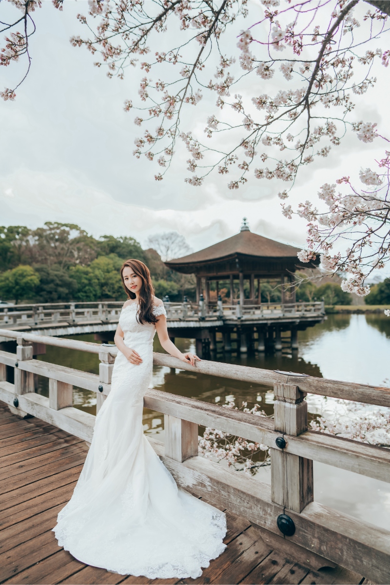 穿著日本傳統和服在日本京都櫻花季的婚紗拍攝 by Kinosaki on OneThreeOneFour 23