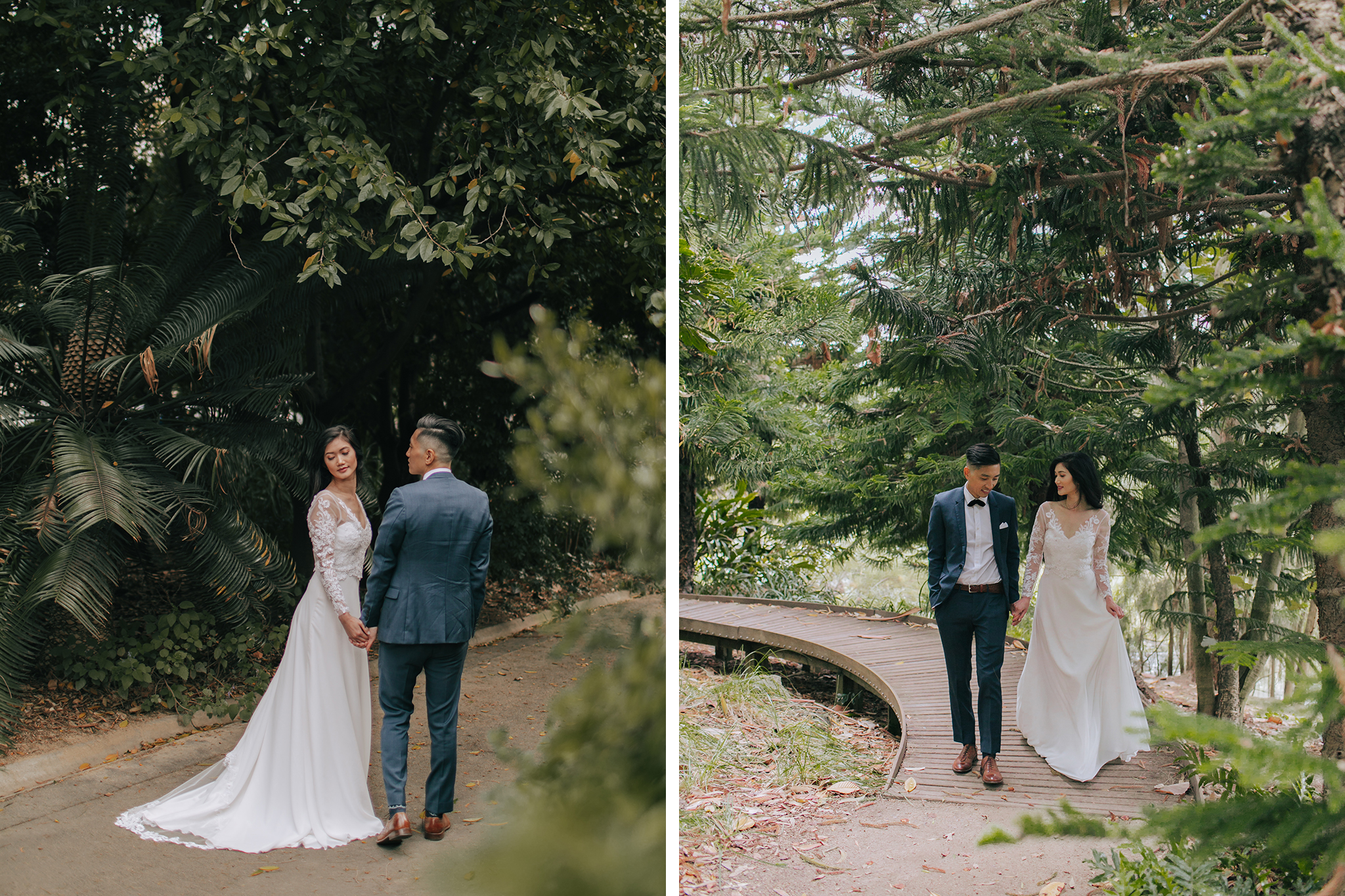 Melbourne Pre-Wedding Photoshoot in Royal Botanical Gardens & Redwood Forest by Freddie on OneThreeOneFour 7