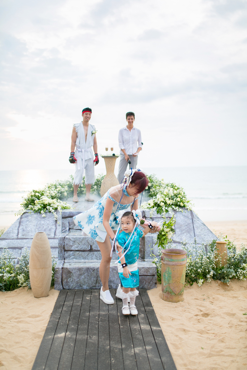 Hong Kong Couple's Destination Beach Wedding At Phuket  by James  on OneThreeOneFour 23