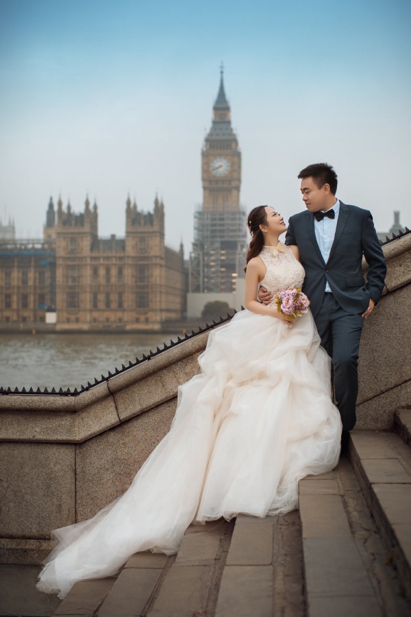 London Pre-Wedding Photoshoot At Big Ben, Tower Bridge And London Eye  by Dom  on OneThreeOneFour 13