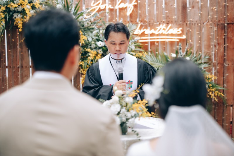 S&B: Lovely Wedding at lush venue, Botanico at the Garage, with Korean couple by Cheng on OneThreeOneFour 20