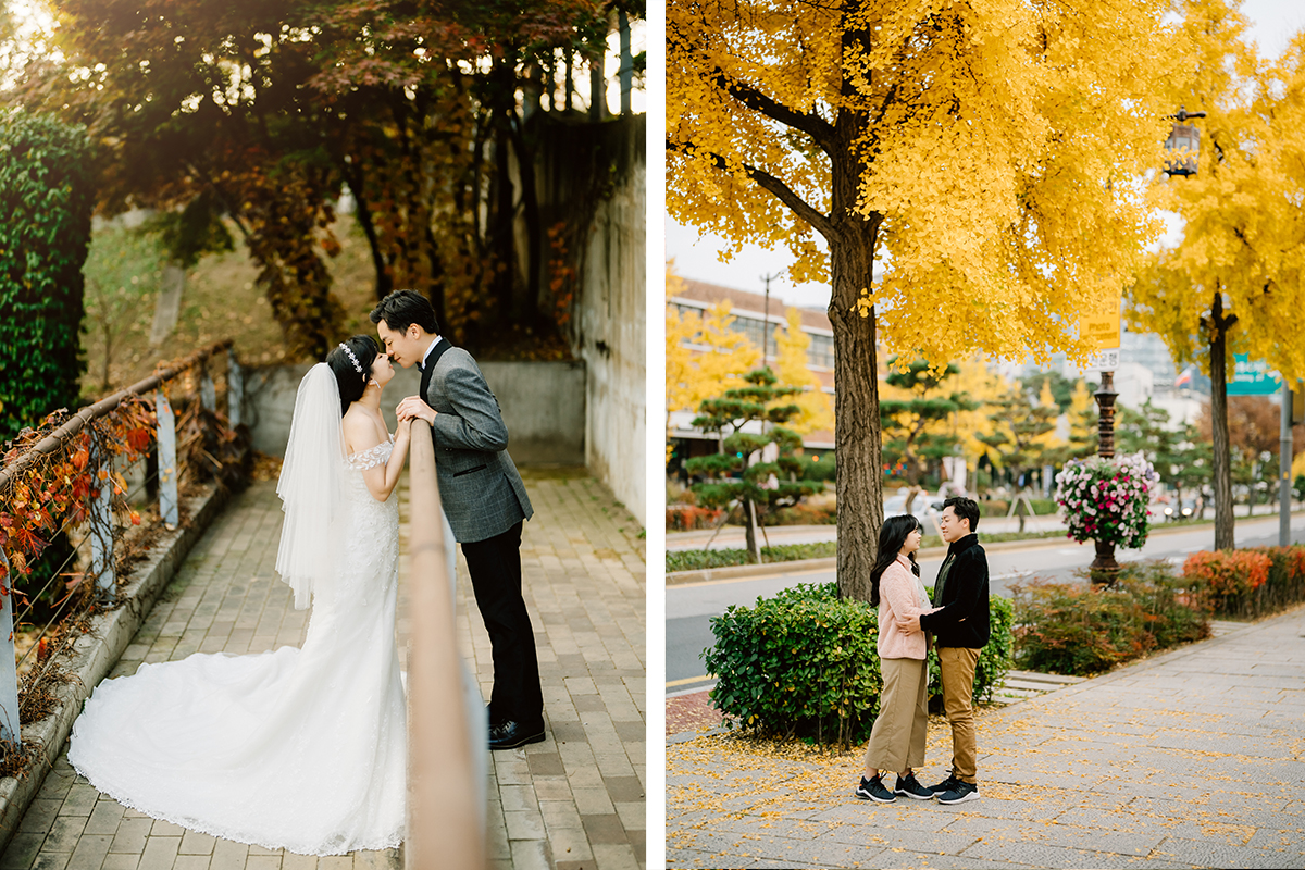 Korea Seoul Autumn Pre-Wedding Photoshoot with Silvergrass at Hanuel Park & Seonyudo Park by Jungyeol on OneThreeOneFour 32