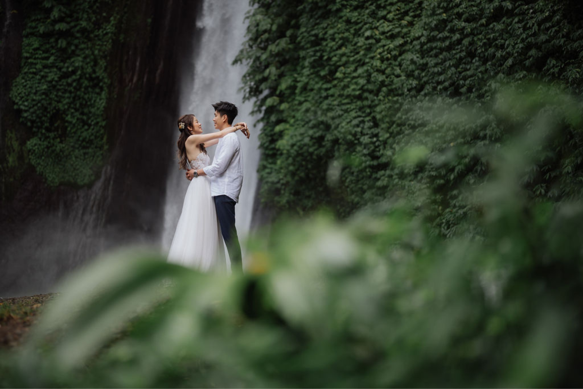 Bali Prewedding Photoshoot At Lake Tamblingan, Munduk Waterfall And Sunset At Mengening Beach by Cahya on OneThreeOneFour 19