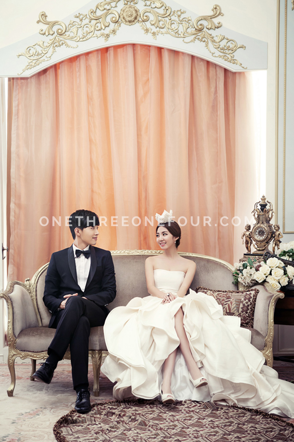 Korean Wedding Photos: Indoor Set by SUM Studio on OneThreeOneFour 41