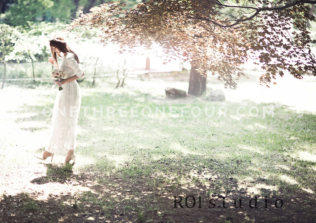 Korean Wedding Photos: Dosan Park (Outdoor) by Roi Studio on OneThreeOneFour 4