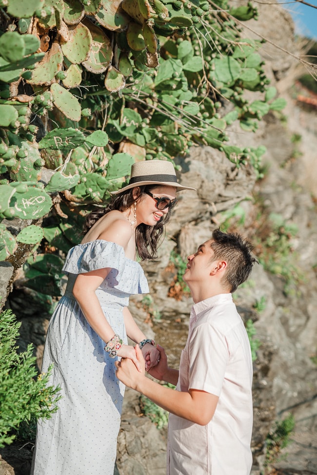 Cinque Terre Engagement Photoshoot by Olga  on OneThreeOneFour 24