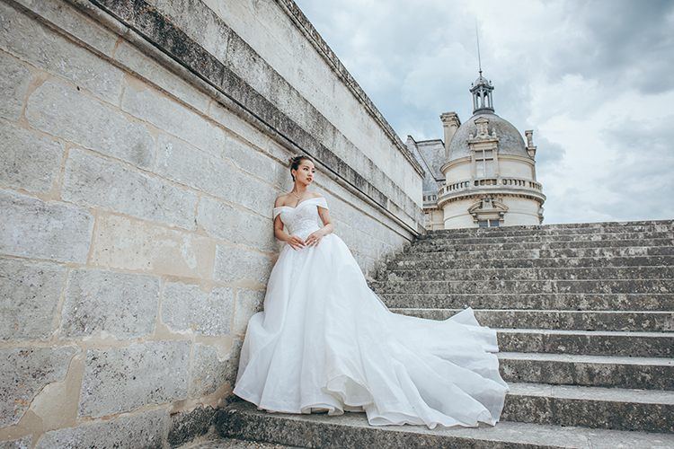 巴黎尚蒂伊城堡婚紗拍攝