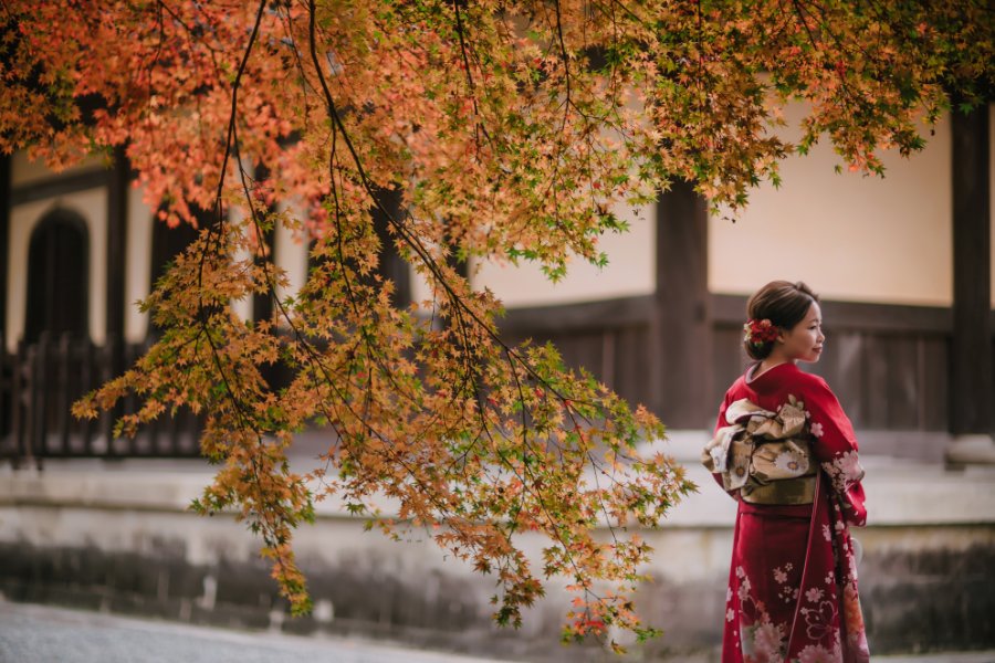 秋季奈良公園和衹園日本京都婚紗拍攝 by Kinosaki on OneThreeOneFour 1