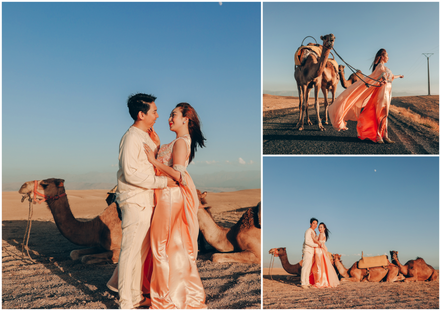 Morocco Surprise Proposal And Casual Couple Photoshoot At Agafay Desert by AW on OneThreeOneFour 16