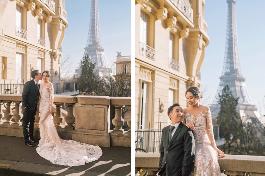 Elegance in Every Frame: Victoria & Eugene's Parisian Engagement Photoshoot by Vin on OneThreeOneFour 14