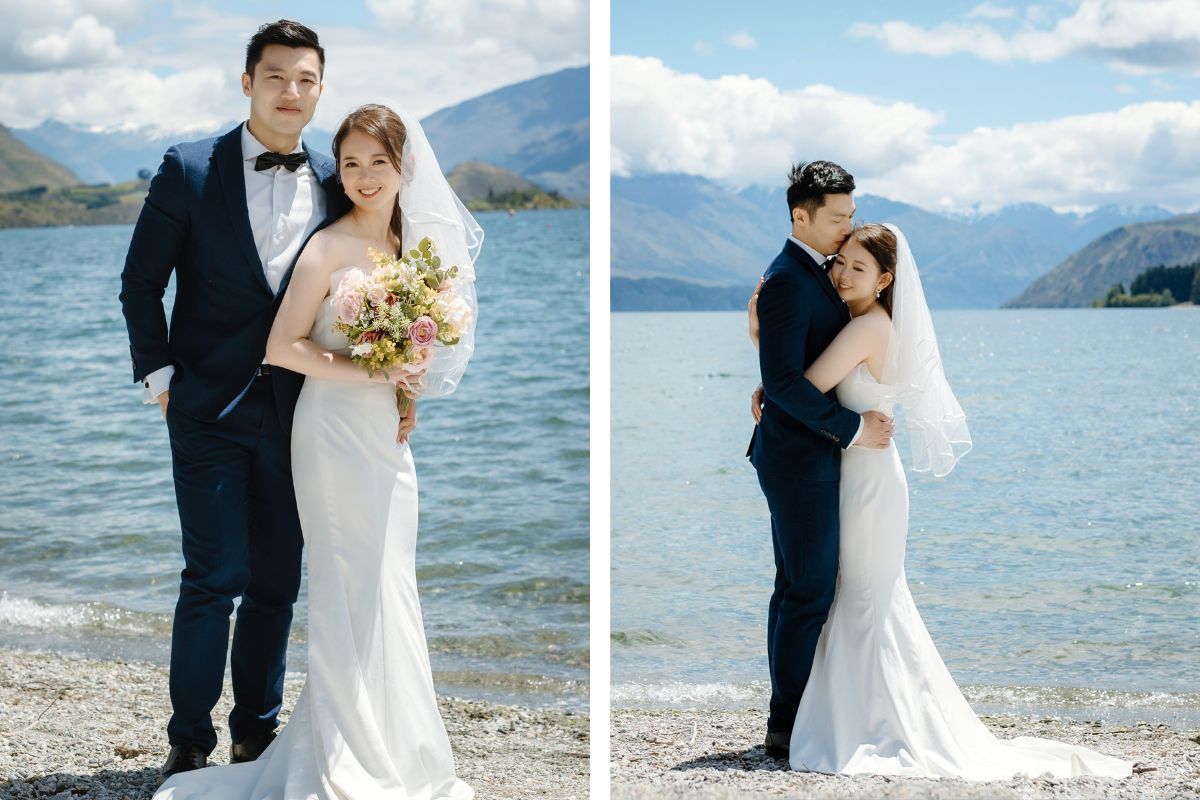 Enchanting New Zealand Summer Pre-Wedding Photoshoot Lupin Season Twin Peak by Fei on OneThreeOneFour 14