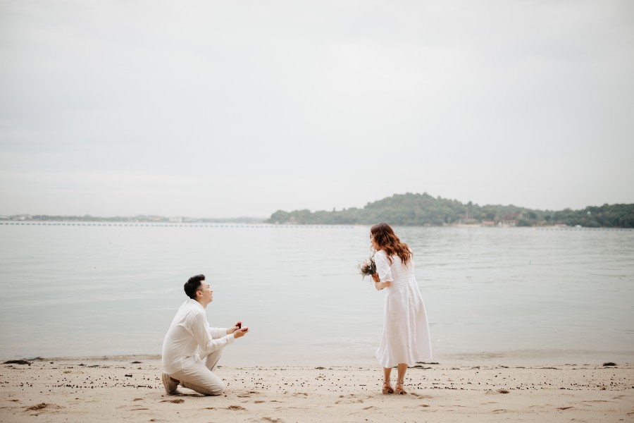 S & L - Singapore Outdoor Pre-Wedding at Coney Island & Gardens By The Bay by Chan on OneThreeOneFour 4