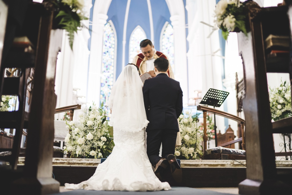 Singapore Wedding Day Photography At St. Andrew's Cathedral  by Michael on OneThreeOneFour 23