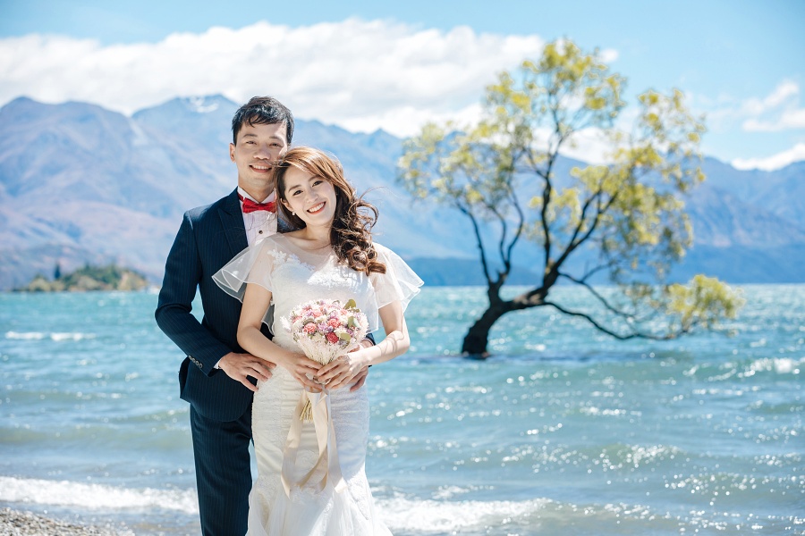 J&T: New Zealand Pre-wedding Photoshoot at Lavender Farm by Fei on OneThreeOneFour 0