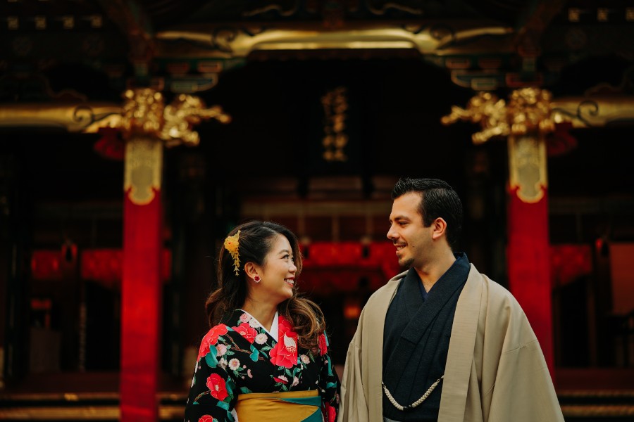Japan Toyko Kimono Shoot at Nezu Shrine by Ghita  on OneThreeOneFour 4