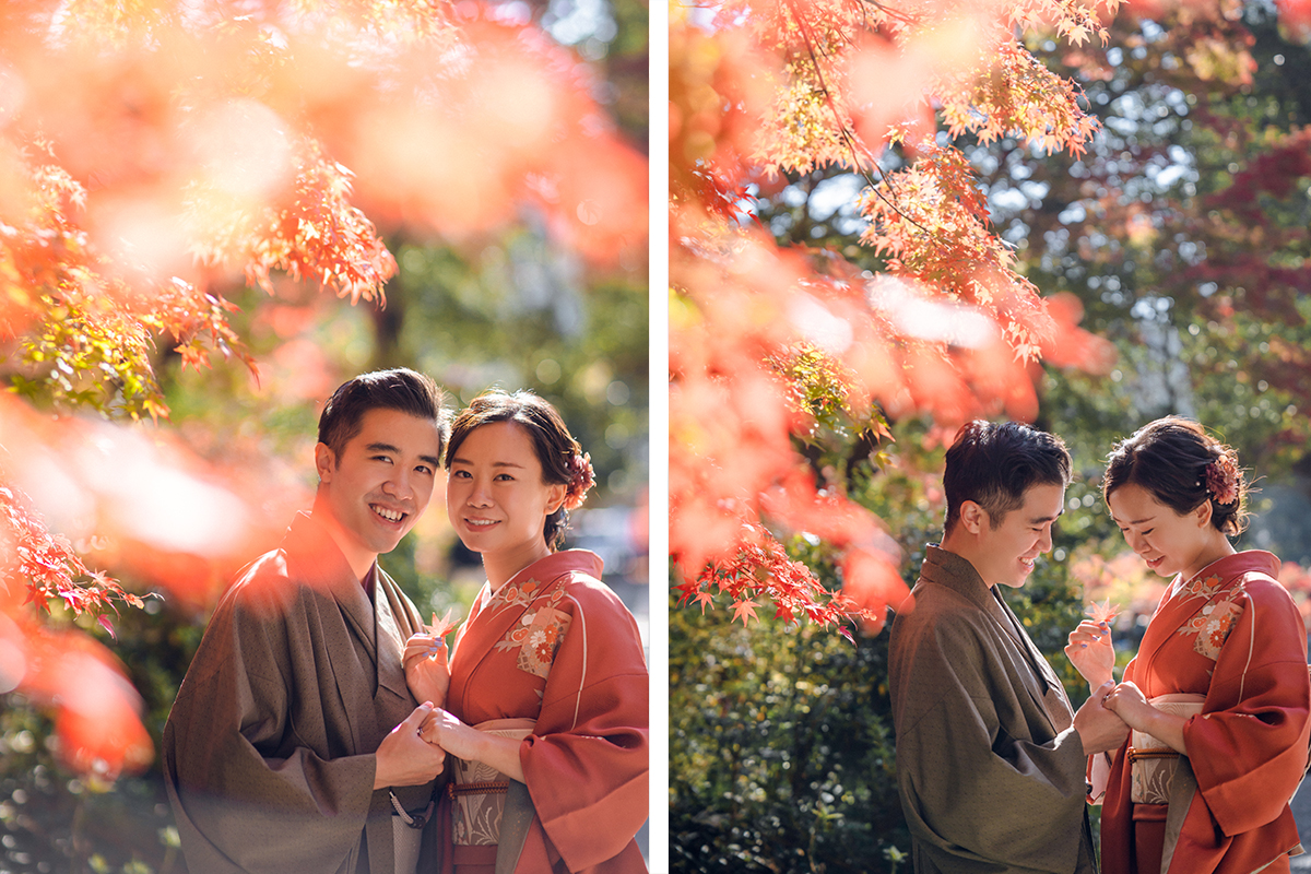 Japan Kyoto Autumn Kimono Shoot at Gion Shrine by Kinosaki on OneThreeOneFour 4