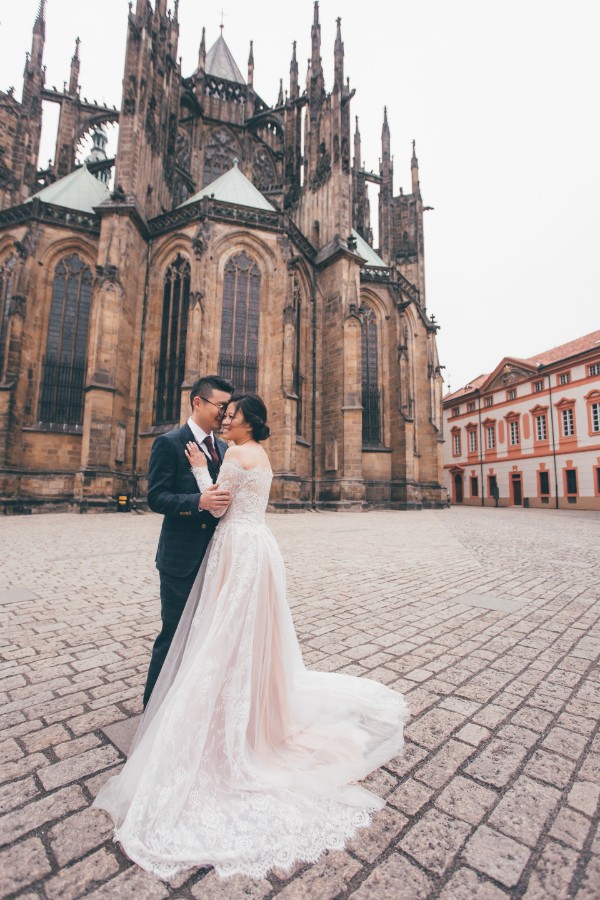 M&B: Prague Fairytale Pre-wedding Photoshoot  by Nika on OneThreeOneFour 27