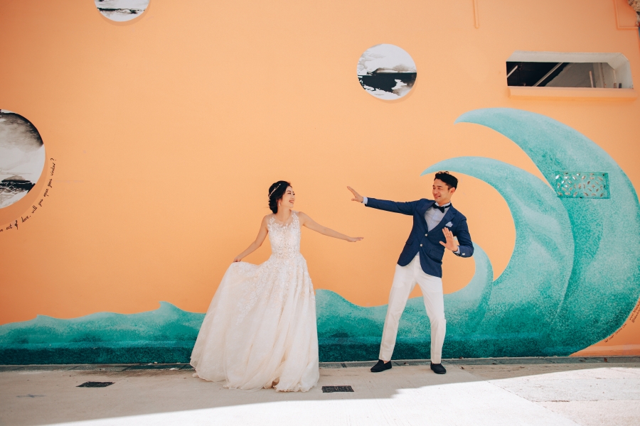 Singapore Pre-Wedding Photoshoot At Joo Chiat Street Peranakan Houses And Local Hawker Centre by Cheng on OneThreeOneFour 8