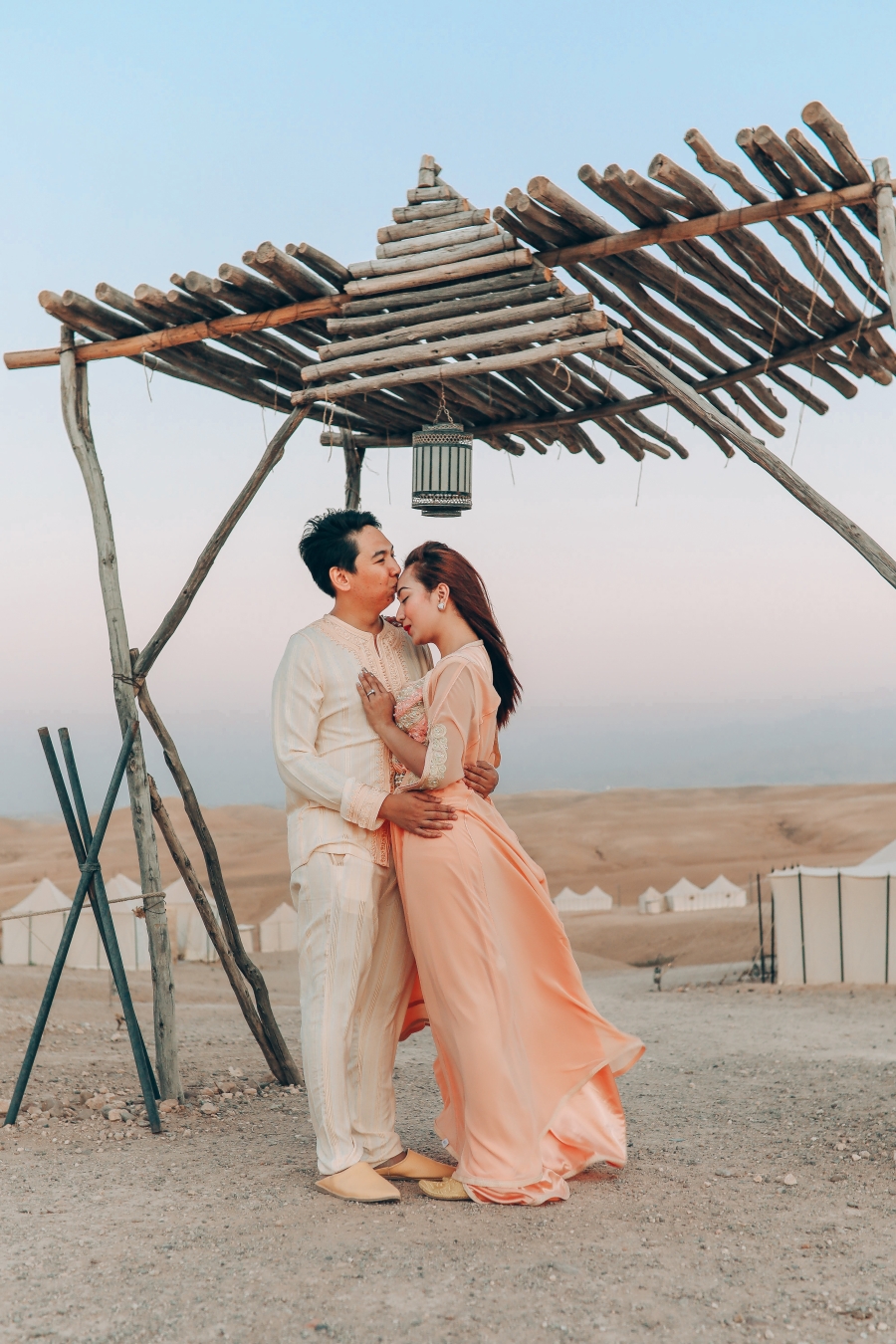 Morocco Surprise Proposal And Casual Couple Photoshoot At Agafay Desert by AW on OneThreeOneFour 27