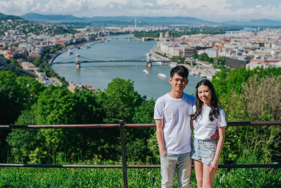 J&W: Budapest Full-day Pre-wedding Photoshoot around Castle Hill by Drew on OneThreeOneFour 37