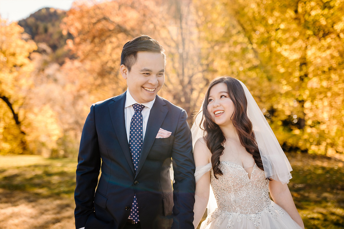 New Zealand Autumn Pre-Wedding Photoshoot at Arrowtown & Coromandel Peak by Fei on OneThreeOneFour 3