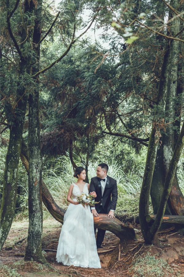 Taiwan Leng Shui Keng Suspension Bridge Prewedding Photoshoot by Doukou on OneThreeOneFour 14