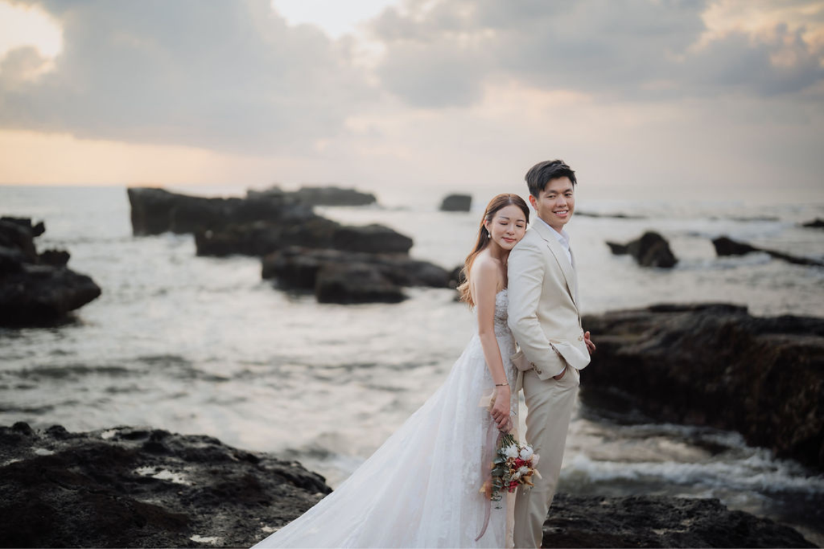 Bali Prewedding Photoshoot At Lake Tamblingan, Munduk Waterfall And Sunset At Mengening Beach by Cahya on OneThreeOneFour 35