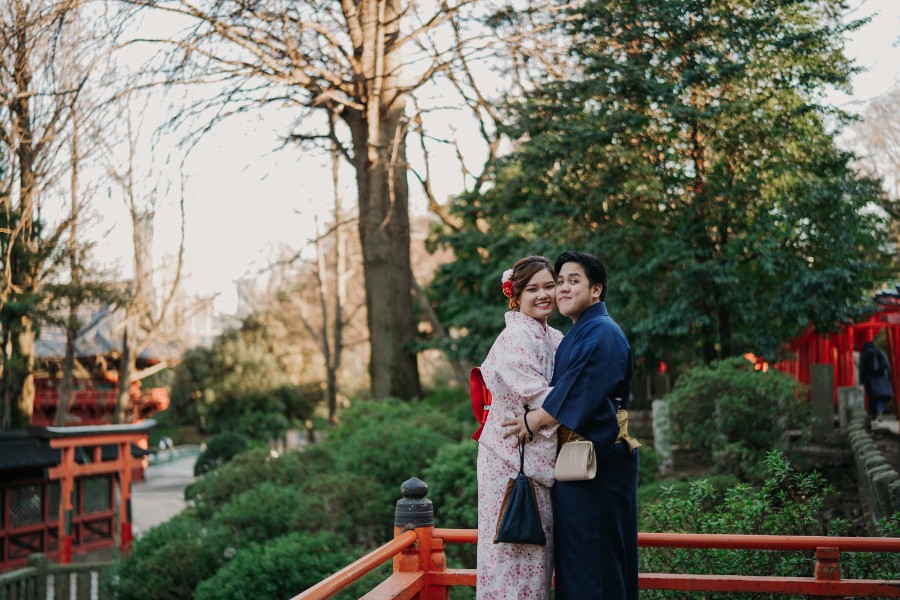 日本東京婚紗拍攝地點 - 新宿御苑 & Yanesen by Ghita on OneThreeOneFour 11