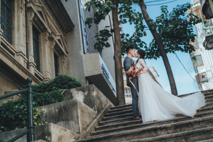 Macau Outdoor Pre-Wedding Photoshoot At Largo da Sé, Coloane by Eden on OneThreeOneFour 2