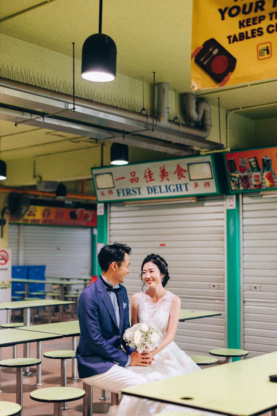 Singapore Pre-Wedding Photoshoot At Joo Chiat Street Peranakan Houses And Local Hawker Centre by Cheng on OneThreeOneFour 13