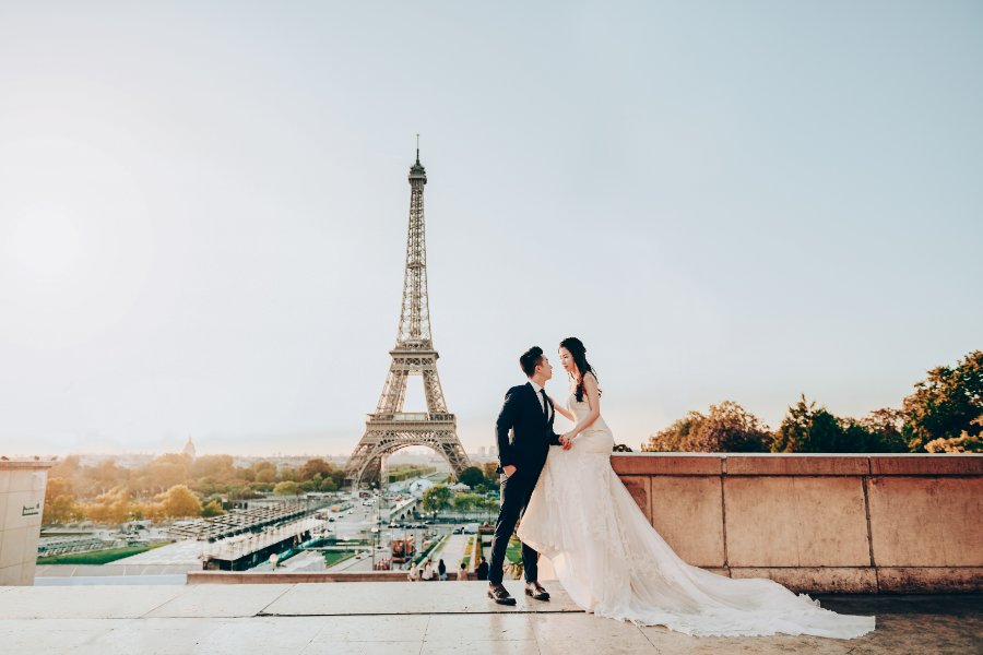 I&R: 巴黎婚紗攝影 － 艾菲爾鐵塔，小皇宮，羅浮宮 by Arnel on OneThreeOneFour 0
