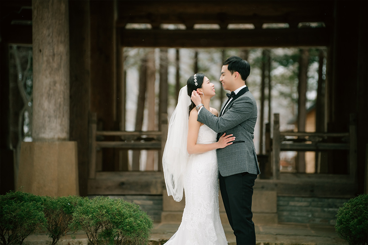 Enchanting Winter Pre-Wedding Shoot in the Serene Jeju Island by Jungyeol on OneThreeOneFour 18