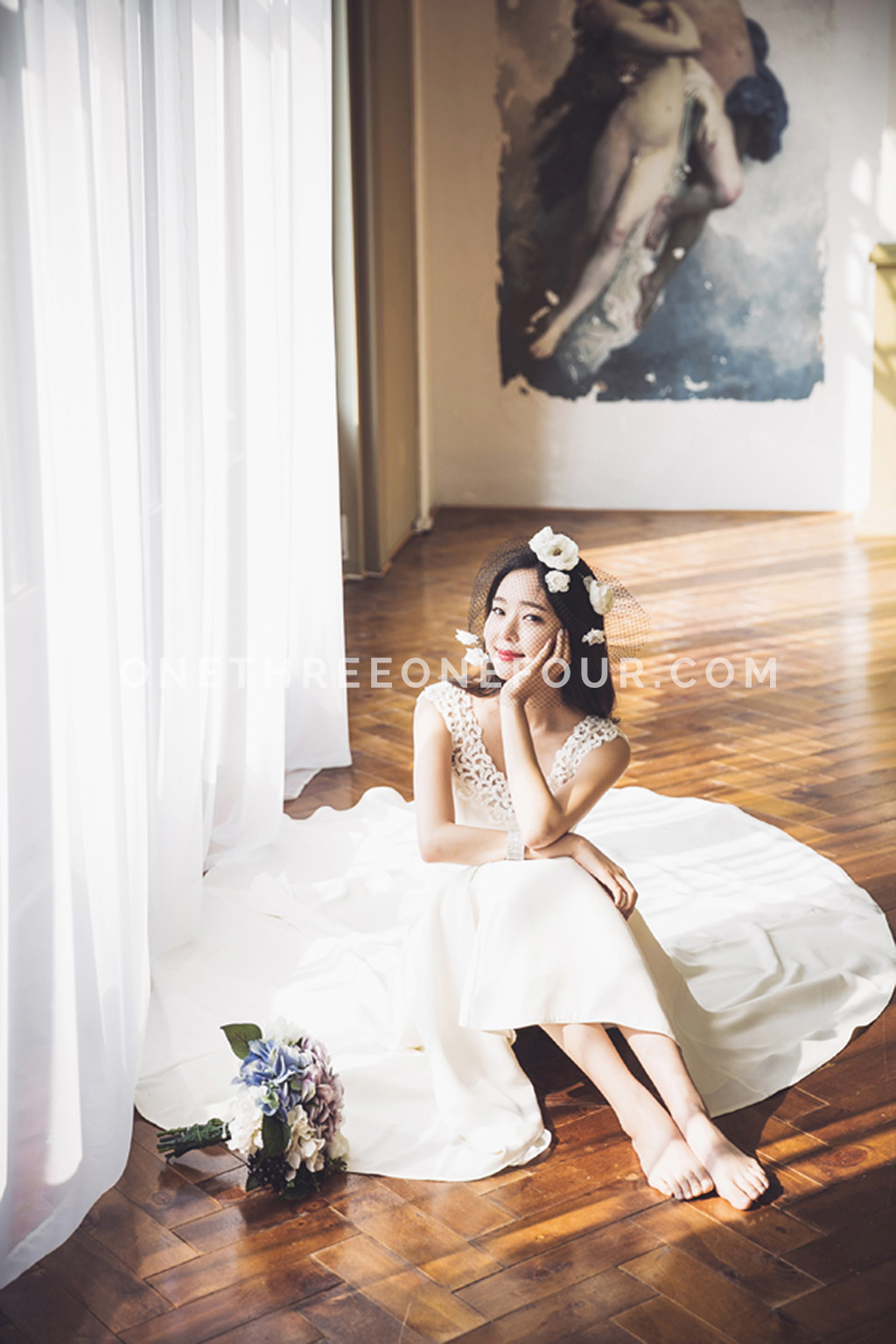 Korean Wedding Photos: Indoor Set by SUM Studio on OneThreeOneFour 21