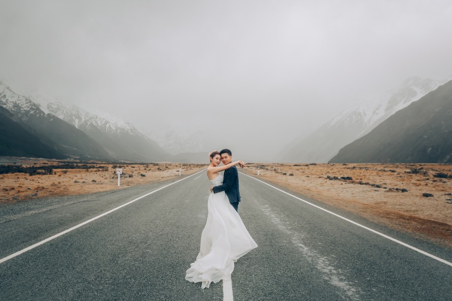 S&D: New Zealand Spring Pre-wedding Photoshoot with Alpacas and Milky Way by Xing on OneThreeOneFour 22