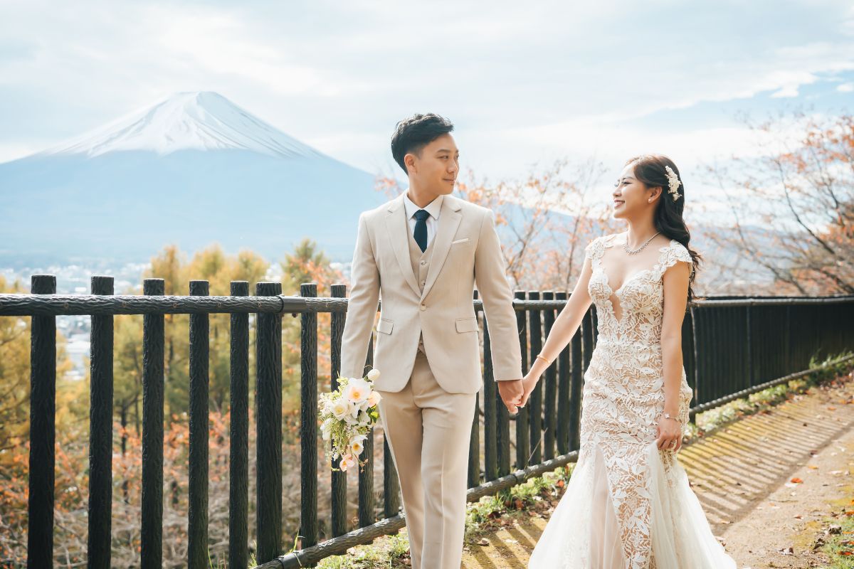 東京根津神社傳統和服拍攝. 以及忠霊塔和富士山的婚前拍攝 by Dahe on OneThreeOneFour 10