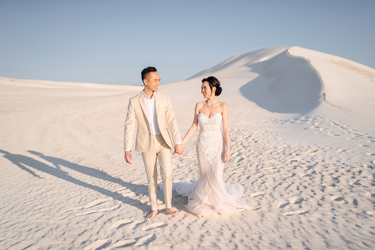 Australia Perth Pre-Wedding Photoshoot at Lancelin White Desert by Jimmy on OneThreeOneFour 2