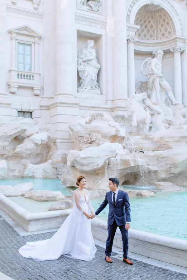 Italy Rome Colosseum Prewedding Photoshoot with Trevi Fountain  by Katie on OneThreeOneFour 13