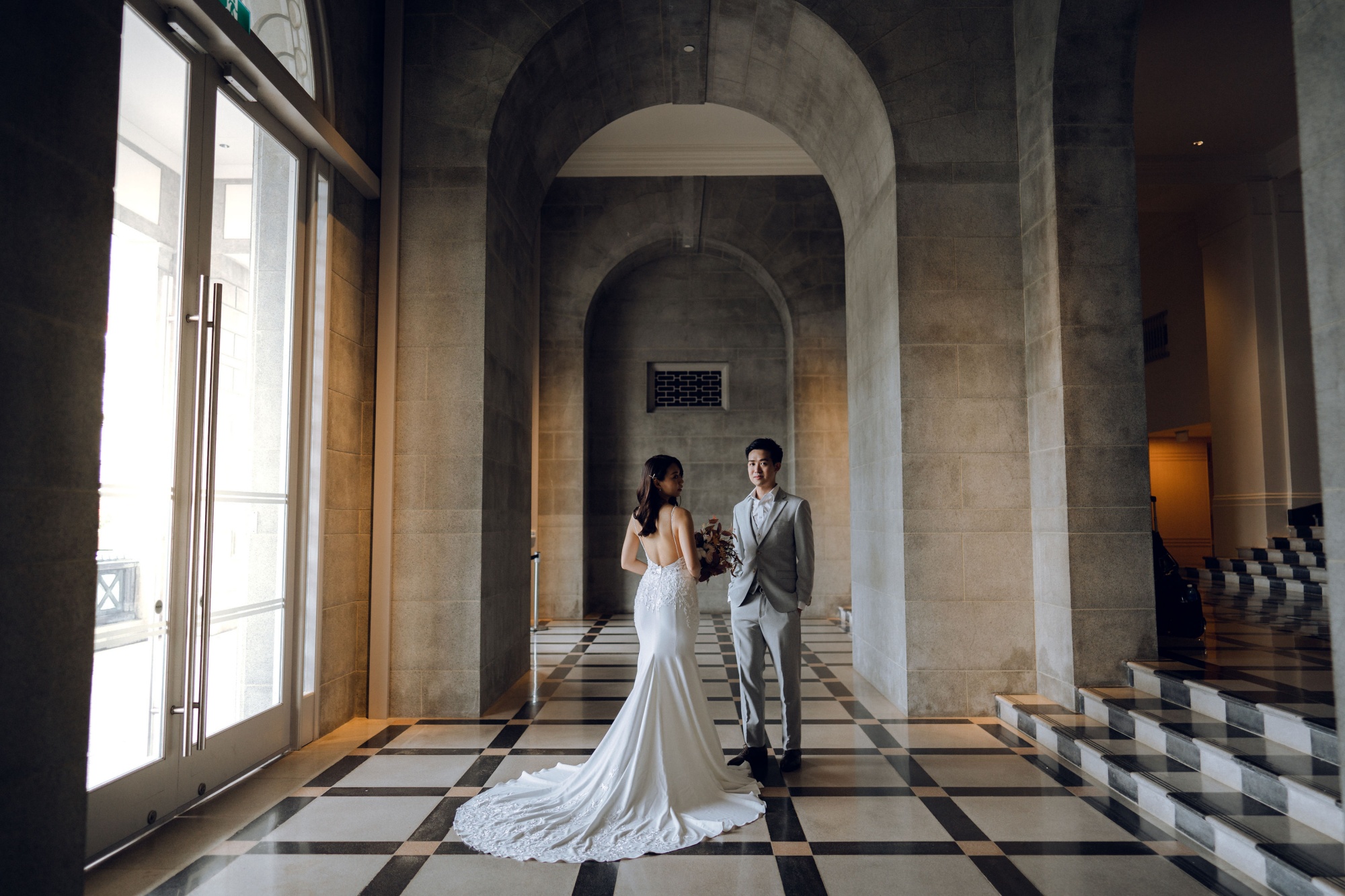 Prewedding Photoshoot At National Gallery And Armenian Street Carpet Shop by Samantha on OneThreeOneFour 15
