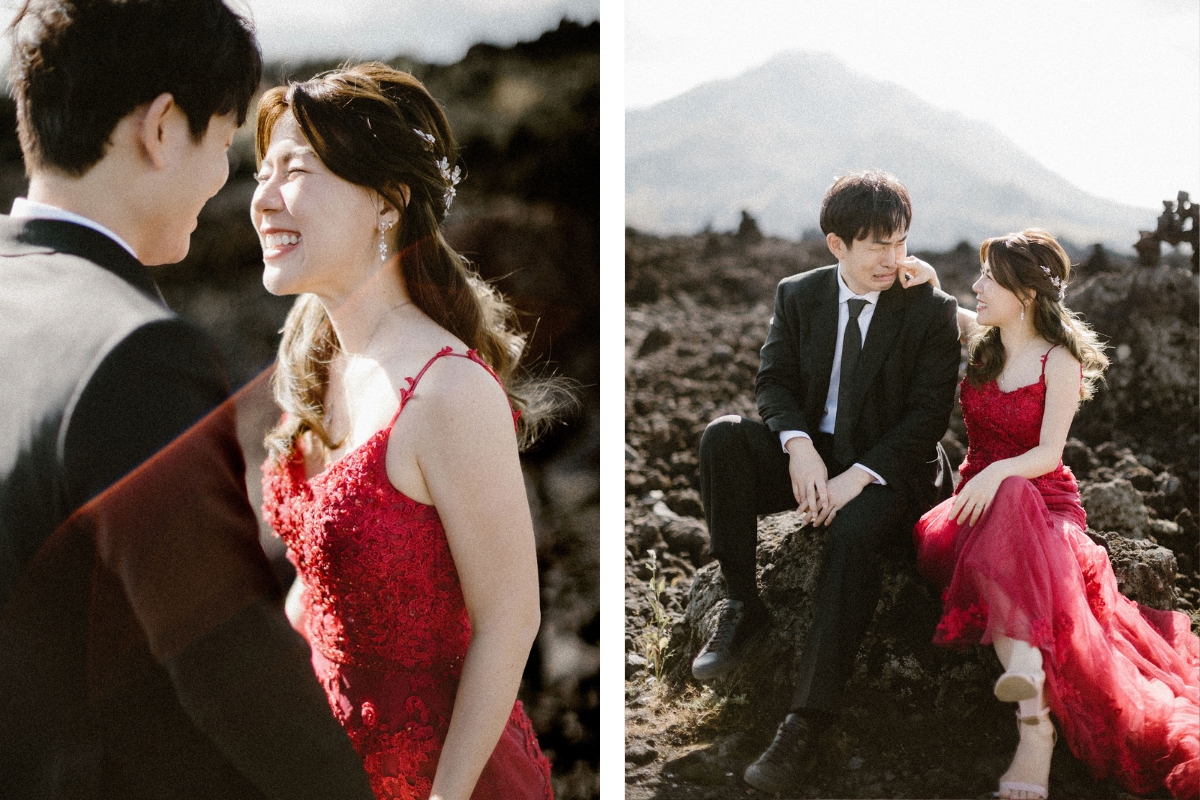 Bali Pre-Wedding Photoshoot with Mt . Batur, Tegenungan Waterfalls, and Twin Cliff Valley by Cahya on OneThreeOneFour 11