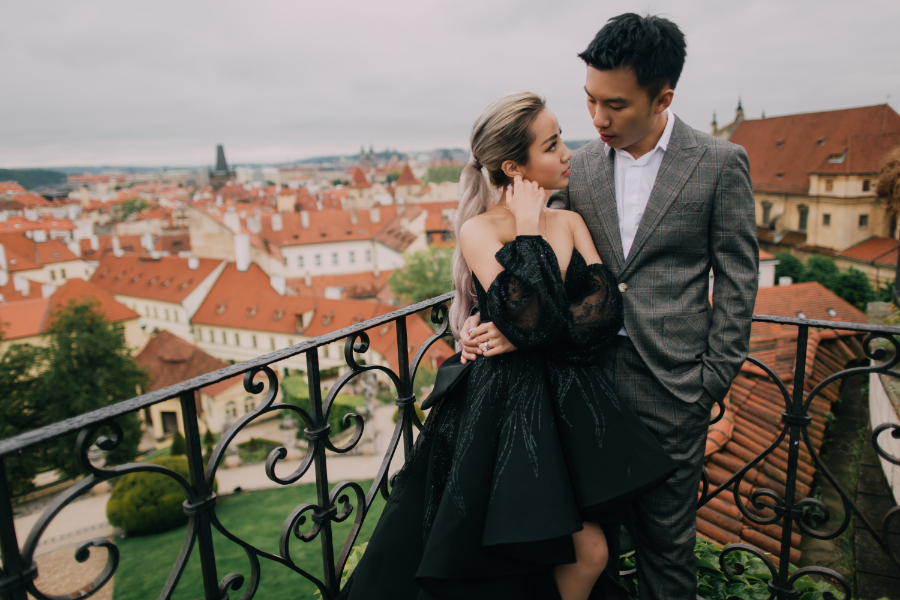 Naomi & Hann's Wedding Photoshoot in Prague by Nika on OneThreeOneFour 16