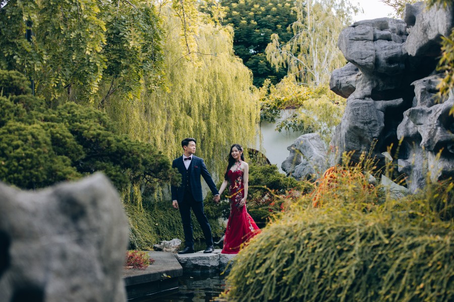 H&J: Fairytale pre-wedding in Singapore at Gardens by the Bay, Fort Canning and sandy beach by Cheng on OneThreeOneFour 0