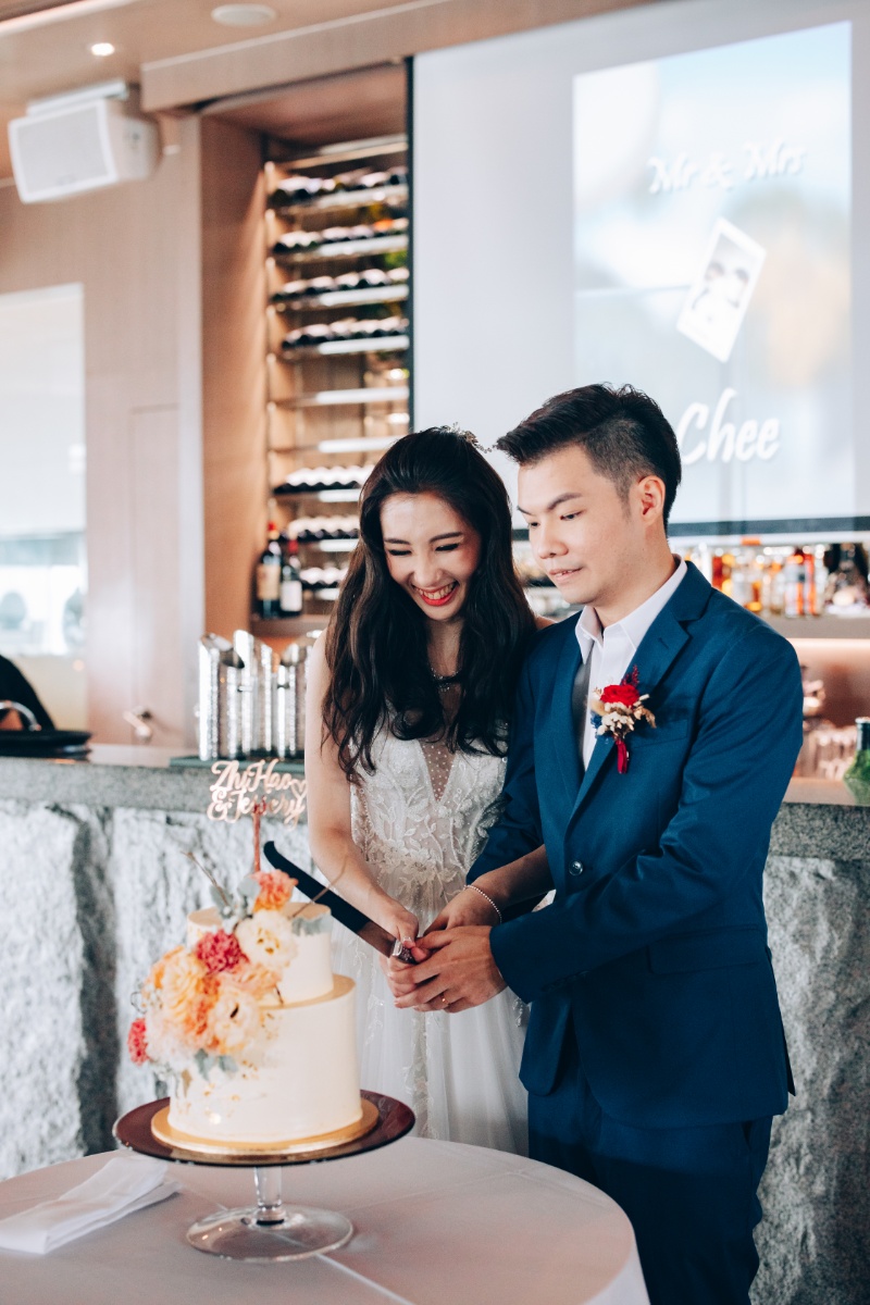 J&ZH: Singapore Wedding day at 1-altitude Bar by Cheng on OneThreeOneFour 45