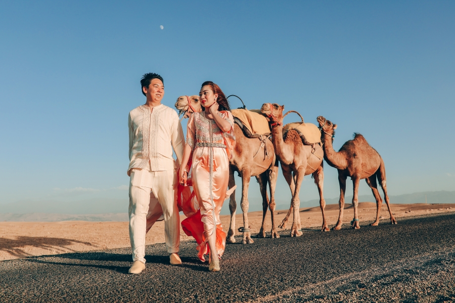 Morocco Surprise Proposal And Casual Couple Photoshoot At Agafay Desert by AW on OneThreeOneFour 12