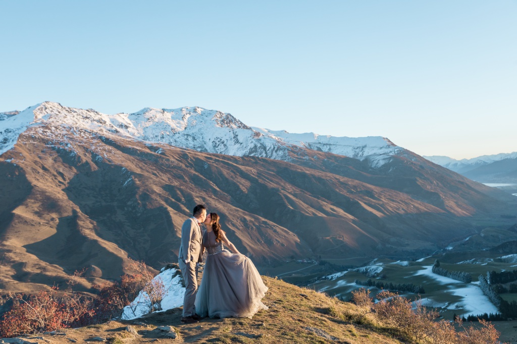 New Zealand Pre-Wedding Photoshoot At Lake Hayes, Arrowtown, Lake Wanaka And Mount Cook National Park  by Fei on OneThreeOneFour 41